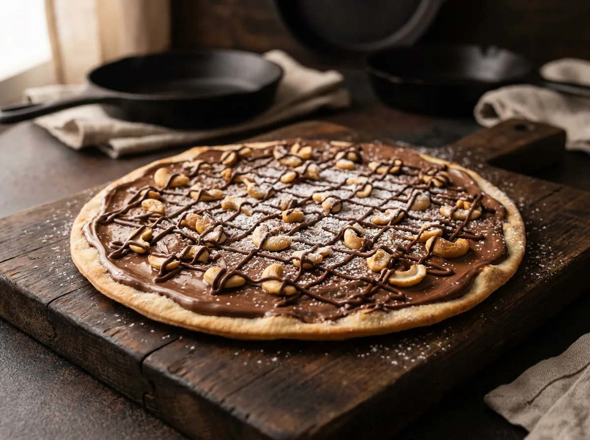 Pizza de Nutella